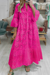 Elegante Dames Jurk van Ademend Kant – Lichtgewicht Zomerjurk voor Casual en Formele Gelegenheden 3