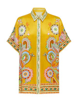 Luxe 2-Delige Set Dames met Gouden Print van Zacht Satijn voor Comfort en Stijl 4