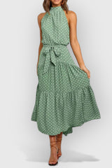 Mouwloze Maxi Jurk Dames – Elegante Lange Jurk voor Elke Gelegenheid in Vloeiende Pasvorm en Ademend Materiaal 0