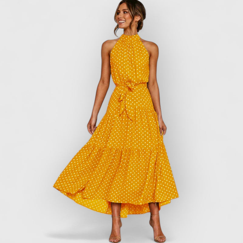 Mouwloze Maxi Jurk Dames – Elegante Lange Jurk voor Elke Gelegenheid in Vloeiende Pasvorm en Ademend Materiaal 1