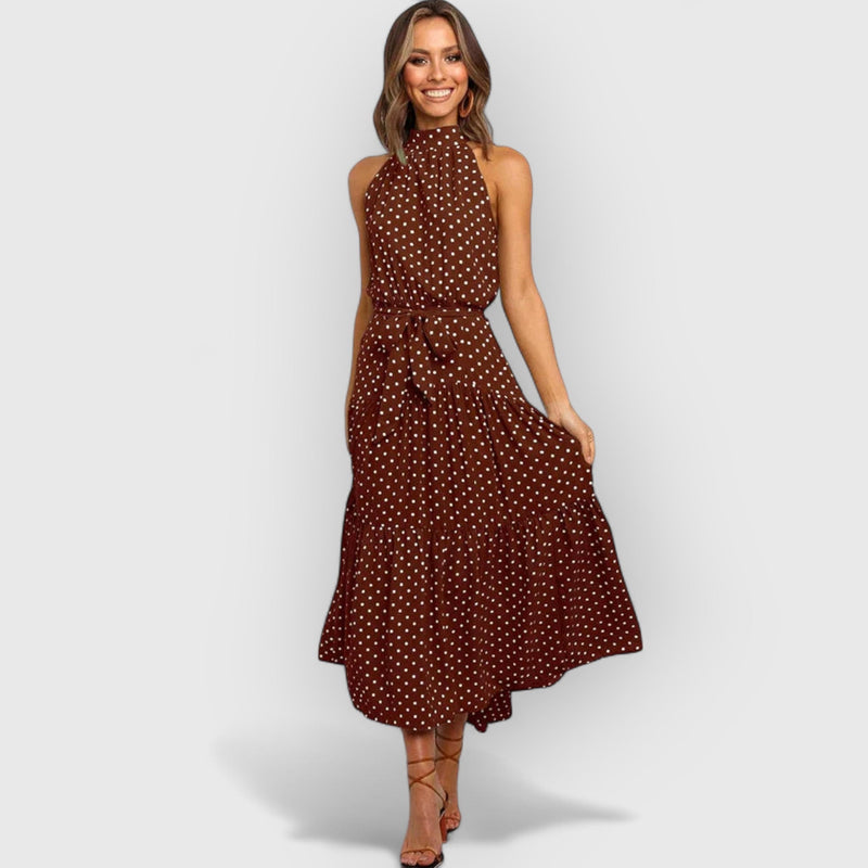 Mouwloze Maxi Jurk Dames – Elegante Lange Jurk voor Elke Gelegenheid in Vloeiende Pasvorm en Ademend Materiaal 2