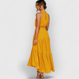 Mouwloze Maxi Jurk Dames – Elegante Lange Jurk voor Elke Gelegenheid in Vloeiende Pasvorm en Ademend Materiaal 3