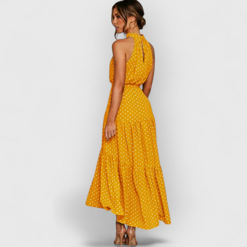 Mouwloze Maxi Jurk Dames – Elegante Lange Jurk voor Elke Gelegenheid in Vloeiende Pasvorm en Ademend Materiaal 3