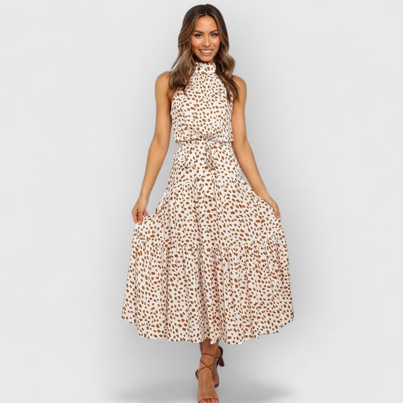 Mouwloze Maxi Jurk Dames – Elegante Lange Jurk voor Elke Gelegenheid in Vloeiende Pasvorm en Ademend Materiaal 4