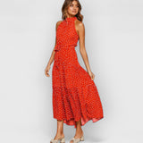 Mouwloze Maxi Jurk Dames – Elegante Lange Jurk voor Elke Gelegenheid in Vloeiende Pasvorm en Ademend Materiaal 8