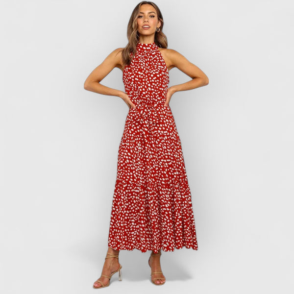 Mouwloze Maxi Jurk Dames – Elegante Lange Jurk voor Elke Gelegenheid in Vloeiende Pasvorm en Ademend Materiaal 9
