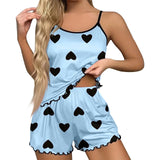 Ice Silk Pyjama Set for Women