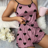 Ice Silk Pyjama Set for Women